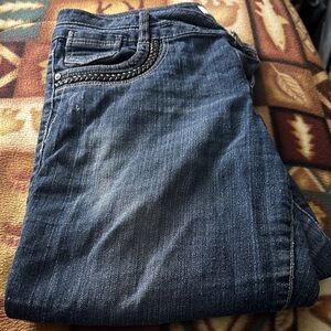 LEI Dark Blue Boot Cut Jeans
